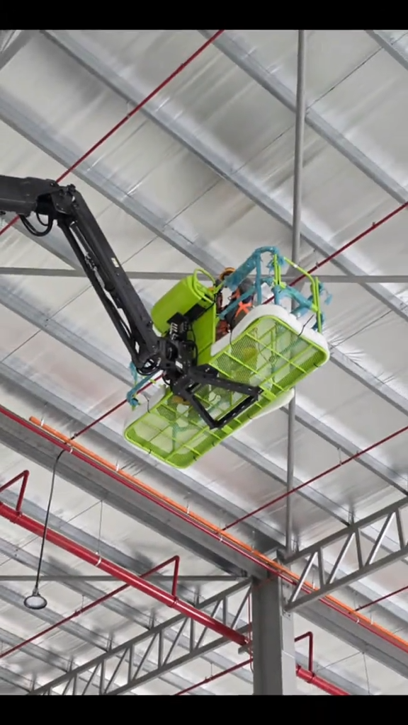Site safety supervisor overseeing industrial work